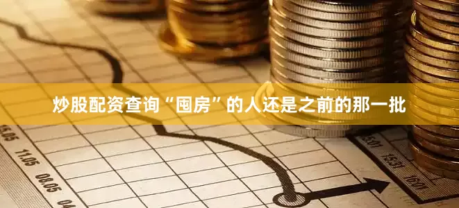 炒股配资查询“囤房”的人还是之前的那一批