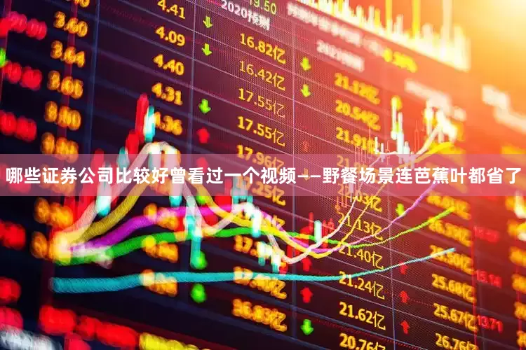 哪些证券公司比较好曾看过一个视频——野餐场景连芭蕉叶都省了